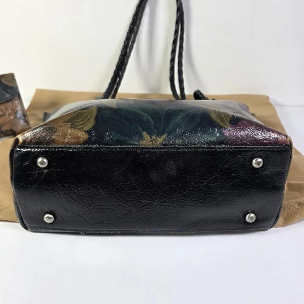 Patricia Nash Eastleigh Tote Peruvian Painting & Reiti Kisslock Wallet 2 pc Set
